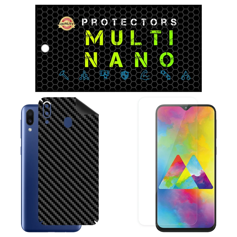 محافظ صفحه نمایش مولتی نانو مدل X-SFC مناسب برای گوشی موبایل سامسونگ Galaxy M20 به همراه برچسب پوششی