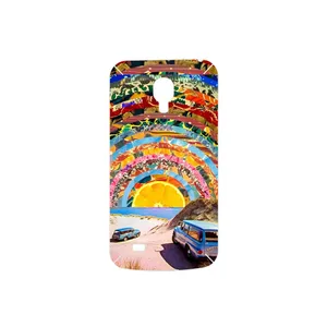 MAHOOT Collage of Orange Sky Cover Sticker for Samsung Galaxy S4 mini