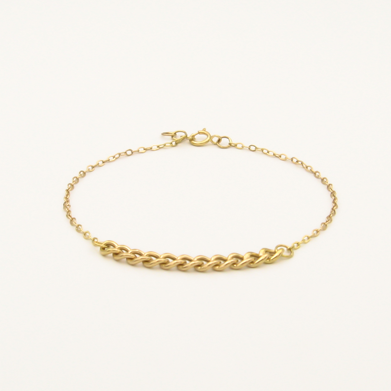 دستبند طلا 18 عیار زنانه کاپانی مدل KB015 -  - 4