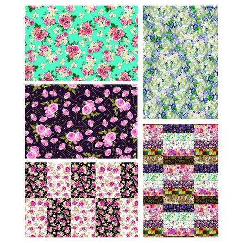 کاغذ کادو تیما مدل گلناز مجموعه 5 عددی