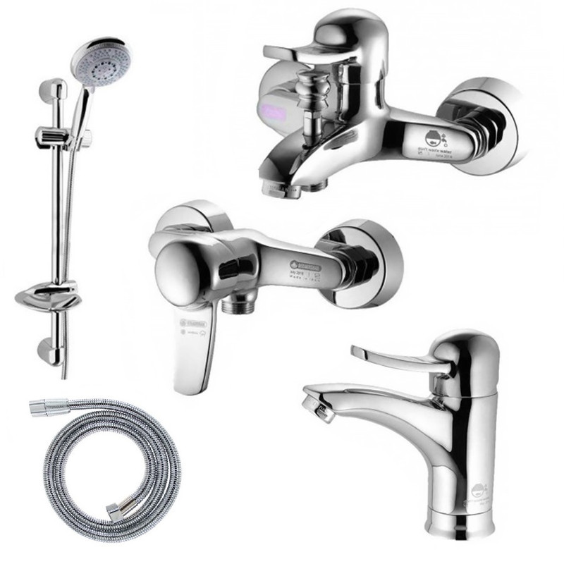 ست شیرآلات درخشان مدل کاسیو  مجموعه 5 عددی