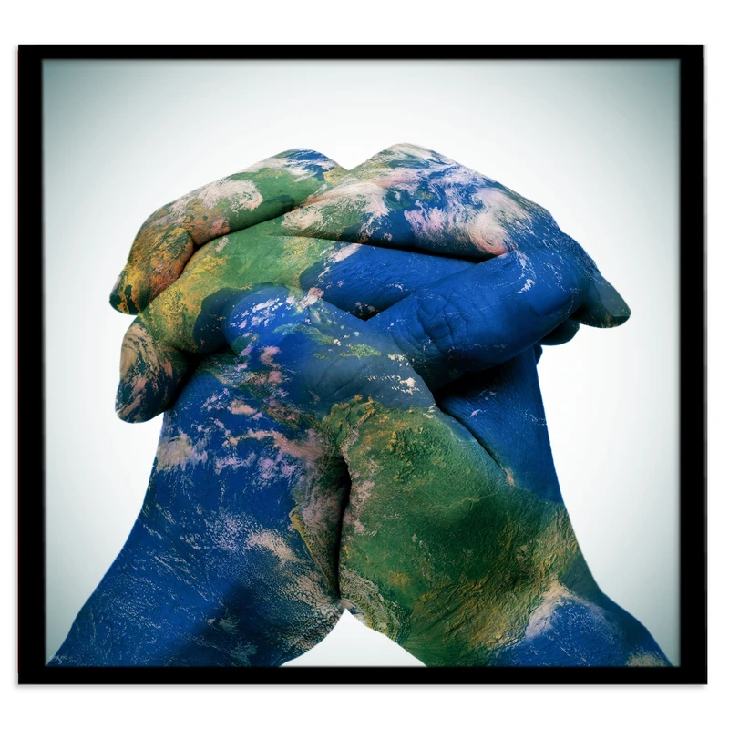 تابلو بکلیت طرح روز جهانی صلح و دوستی مدل B-s862