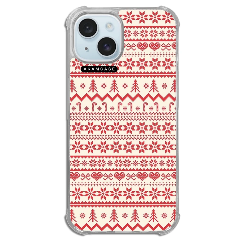 کاور آکام مدل AMCWTA15-CHRISTMAS1 مناسب برای گوشی موبایل اپل iPhone 15