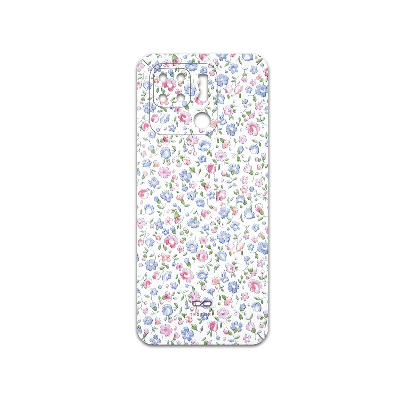 برچسب پوششی ماهوت مدل Painted-Flowers مناسب برای گوشی موبایل شیائومی Redmi 10C