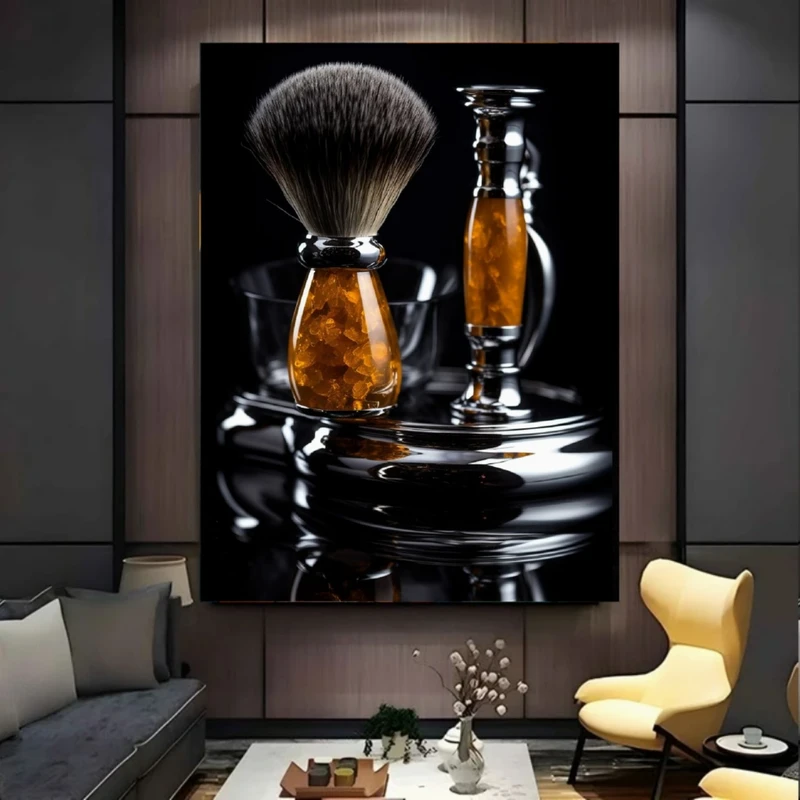 پوستر پارچه ای طرح مخمل  لوازم ارایشگری مدل حرفه ای کد BK58098