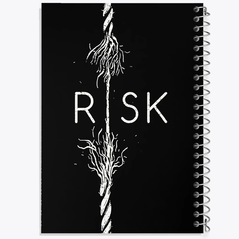 دفتر لیست خرید 50 برگ خندالو طرح Risk کد F1846