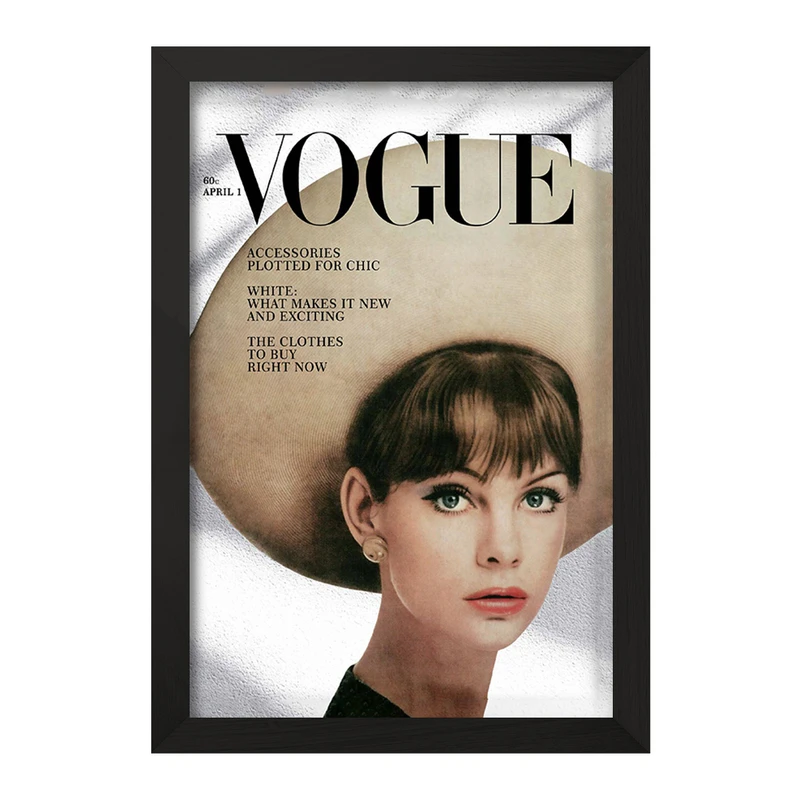 تابلو خندالو مدل مجله وگ (Vogui) کد F11331