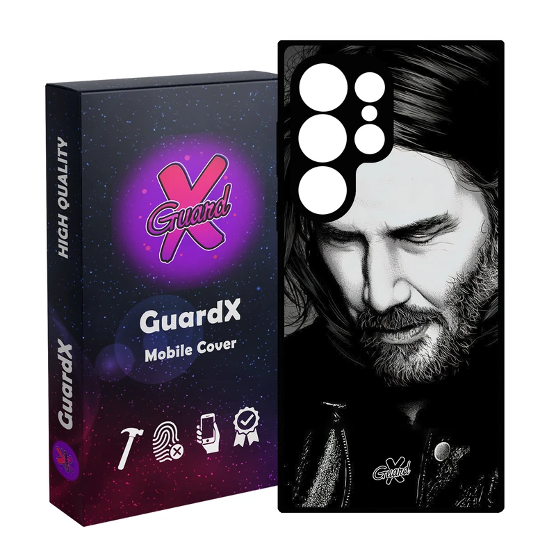 کاور گارد ایکس طرح جان ویک مدل 10498 مناسب برای گوشی موبایل سامسونگ Galaxy S25 Ultra