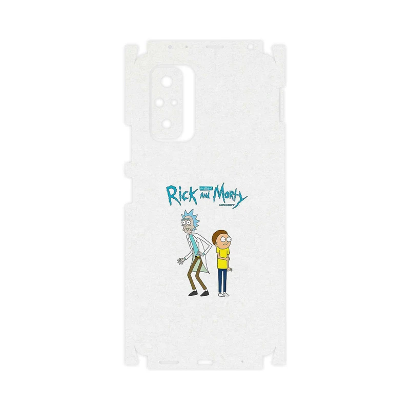 برچسب پوششی ماهوت مدل Rick and Morty-FullSkin مناسب برای گوشی موبایل شیائومی Redmi Note 10 Pro Max