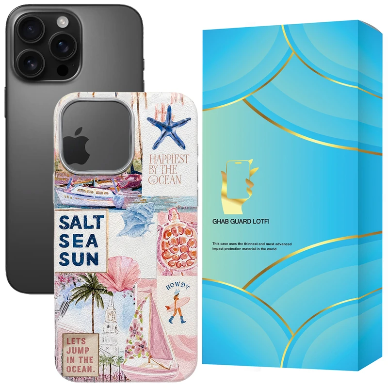 کاور قاب گارد لطفی مدل SUMERMAS مناسب برای گوشی موبایل اپل iPhone 16 Pro Max