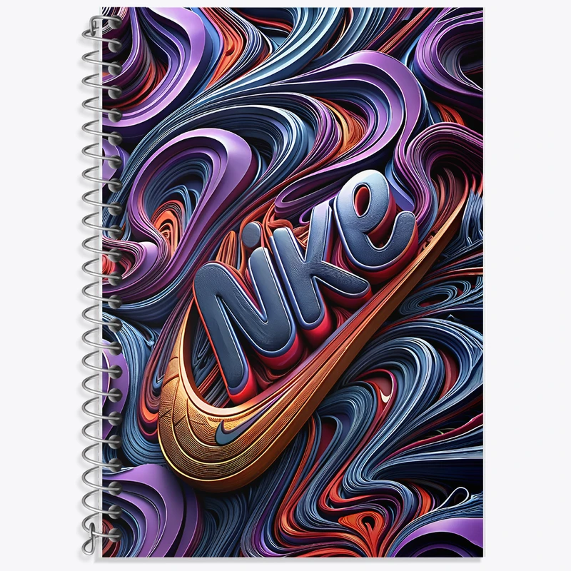 دفتر نت موسیقی 50 برگ خندالو طرح نایک (Nike) کد F7025