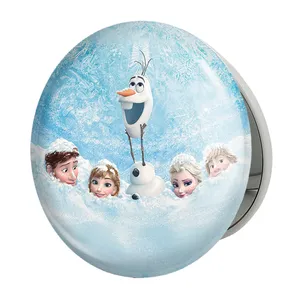 آینه جیبی خندالو طرح فروزن السا و آنا مدل تاشو کد 24780 