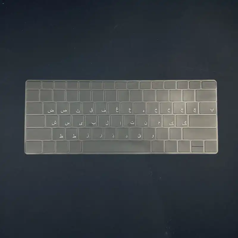 محافظ کیبورد با حروف فارسی مدل Crystal Guard 02 مناسب برای سرفیس بوک 13 و 15 اینچی