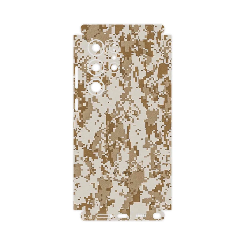 برچسب پوششی ماهوت مدل Army_Desert_Pixel-FullSkin مناسب برای گوشی موبایل سامسونگ Galaxy S23 Ultra