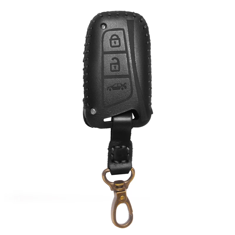 کاور ریموت خودرو چرم آراهمراه کد ARAJ481 مناسب برای هیوندا سانتافه