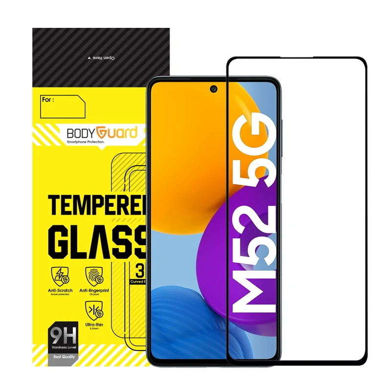 محافظ صفحه نمایش بادیگارد مدل FS مناسب برای گوشی موبایل سامسونگ Galaxy M52 5G