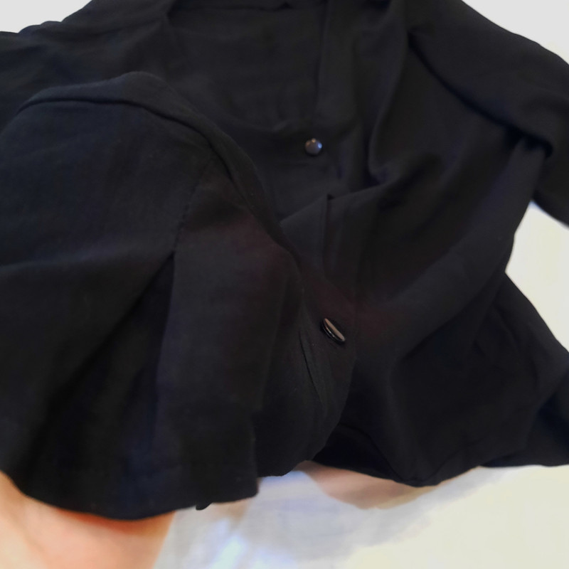 بلوز آستین بلند زنانه مدل یقه هفت