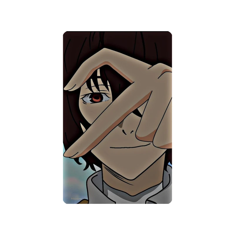 استیکر کارت مدل انیمه طرح Bungo Stray Dogs Osamu dazai کد 5207