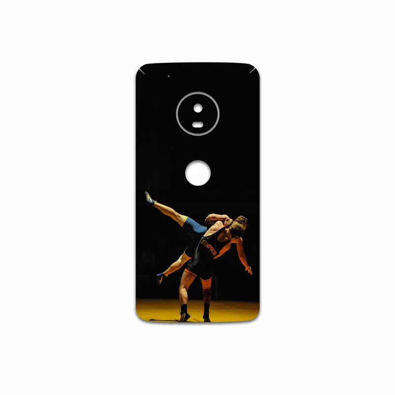 برچسب پوششی ماهوت مدل Wrestling مناسب برای گوشی موبایل موتورولا Moto G5 Plus