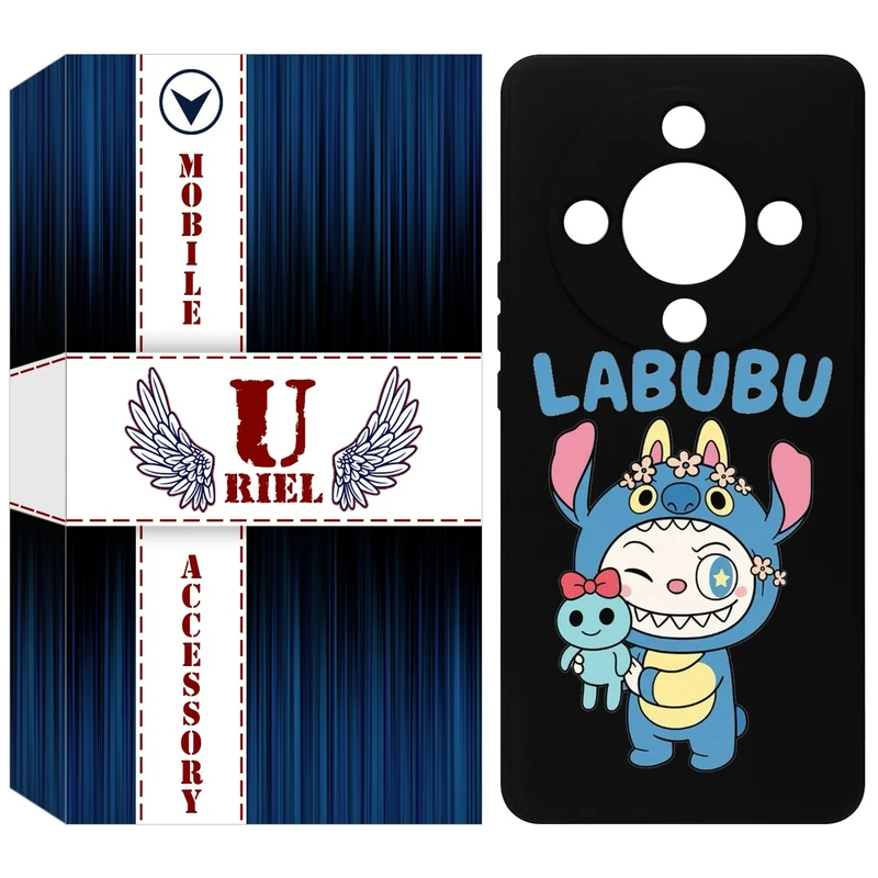 کاور یوریل مدل KSH کد 112 طرح عروسک لبوبو مناسب برای گوشی موبایل آنر X9b / X50 / Magic6 Lite