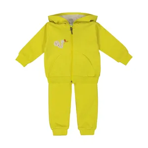 ست سویشرت و شلوار دخترانه پیانو مدل 01673-16