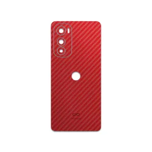 MAHOOT Red-Fiber Cover Sticker for Motorola Edge 30