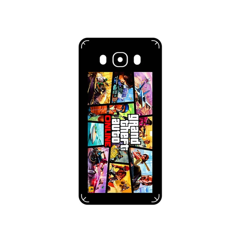 برچسب پوششی ماهوت مدل GTA Online Game Series مناسب برای گوشی موبایل سامسونگ Galaxy J7 2016