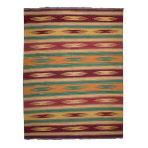 گلیم دستبافت چهار و نیم متری کد 45760