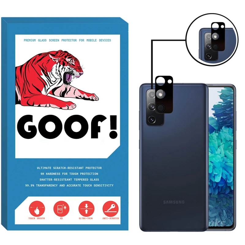 محافظ لنز دوربین گوف مدل LNZ-BK مناسب برای گوشی موبایل سامسونگ Galaxy S20 FE