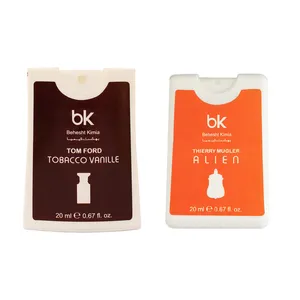 عطر جیبی بی کی مدل Tom Ford و alien حجم 20 میلی لیتر مجموعه 2 عددی