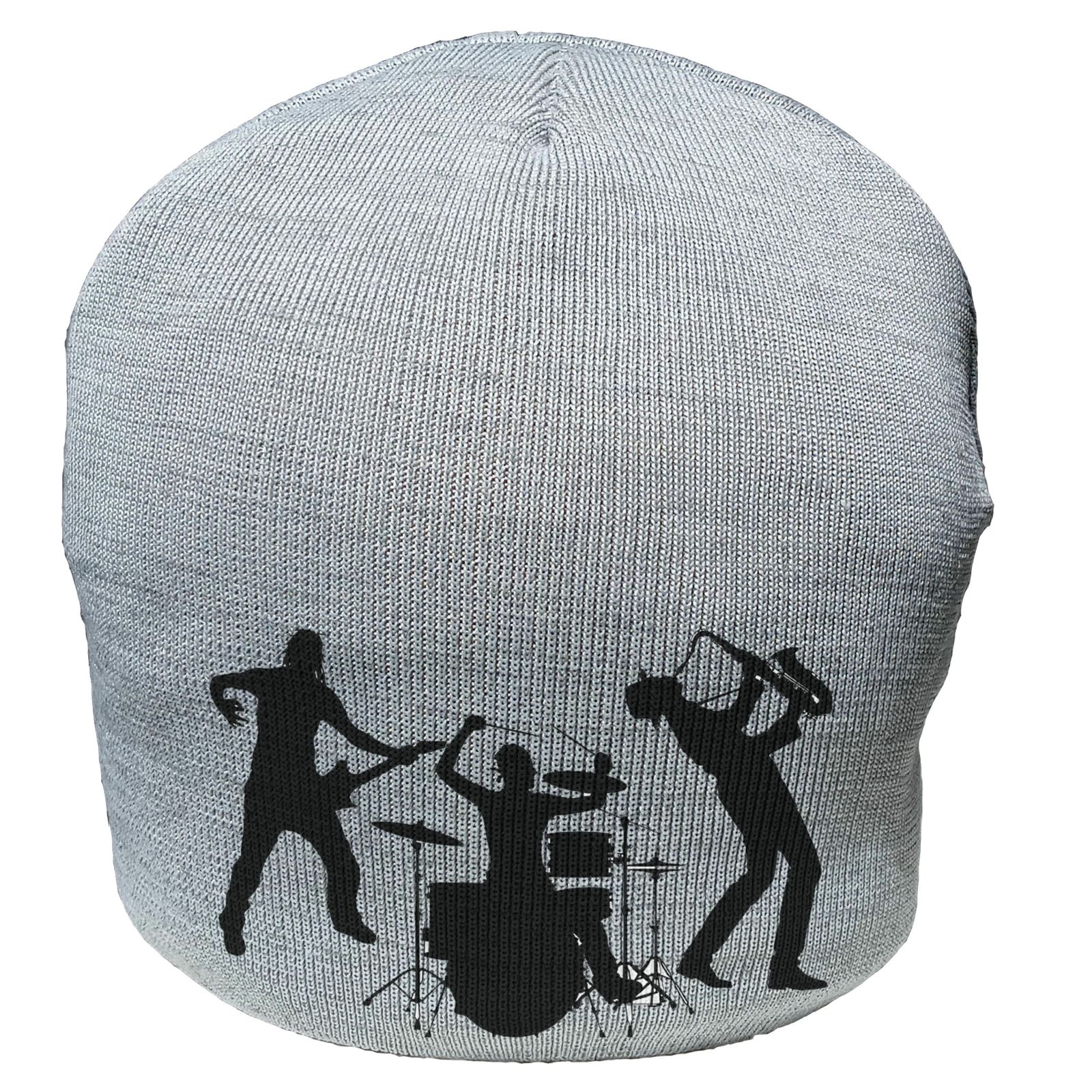 کلاه بافتنی آی تمر مدل گروه موسیقی کد 164 - - 2