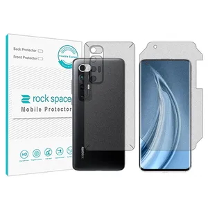 Matte Rockspace HyMTT screen protector suitable for Xiaomi Mi 10S along with back protector