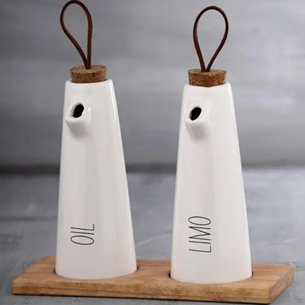 ظرف آبلیمو و روغن ام وي اچ گلس اند پلاستيكس مدل نورا