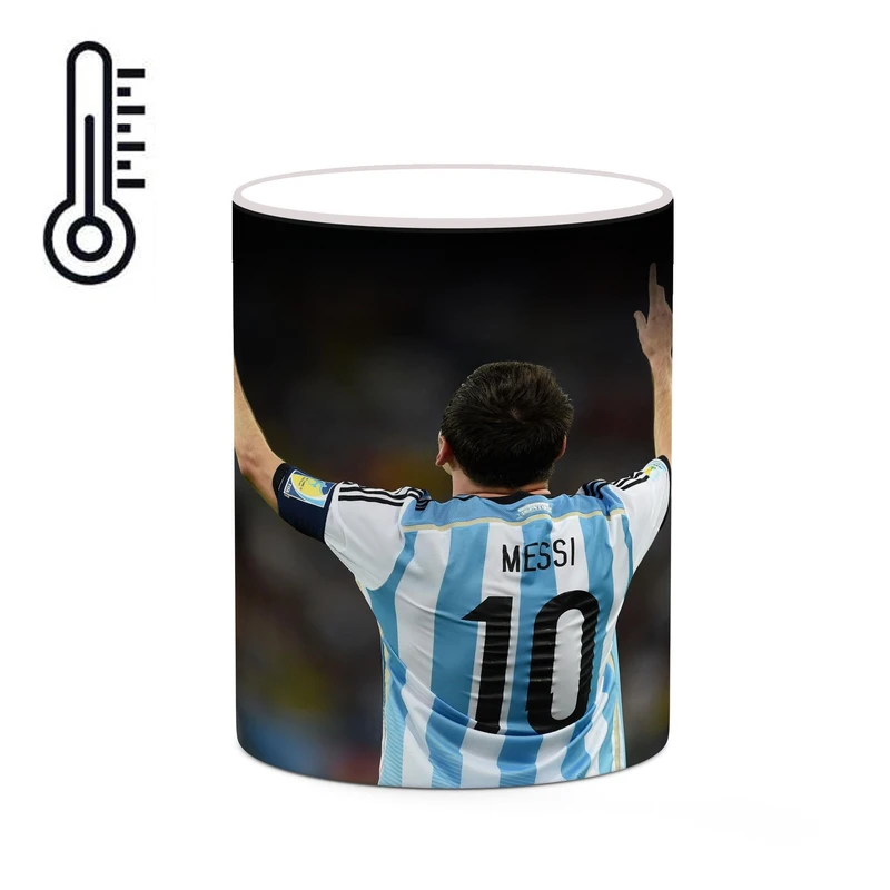 ماگ حرارتی کاکتی طرح Leo Messi لئو مسی مدل mgh42303