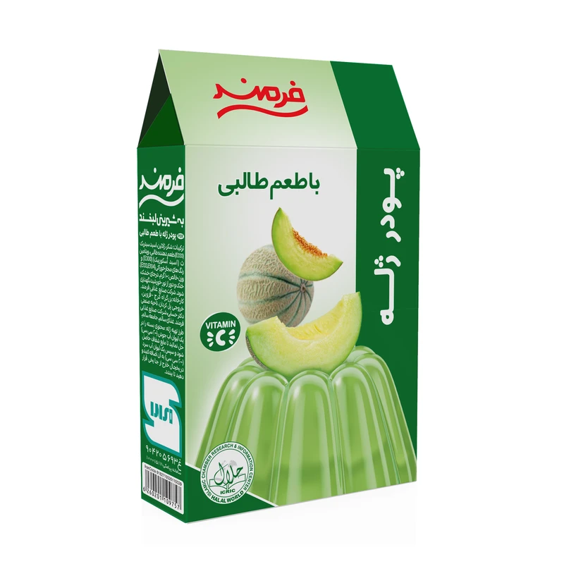 پودر ژله طالبی فرمند - 100 گرم عکس شماره 1