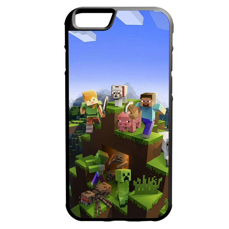 کاور طرح ماینکرفت مناسب برای گوشی موبایل اپل iphone 6/6s