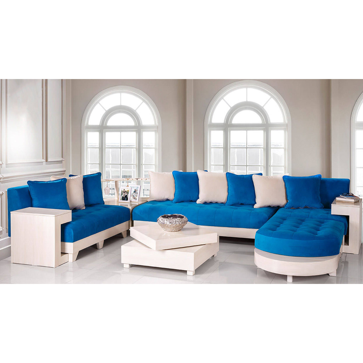 مبل راحتی هفت نفره کد WT-BL