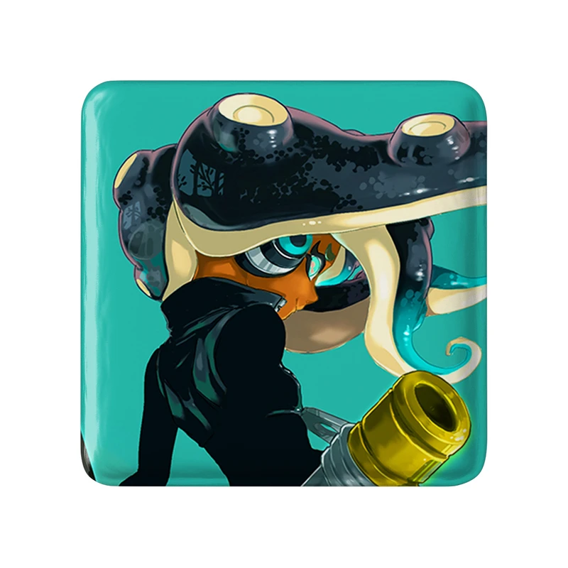 مگنت خندالو طرح بازی اسپلاتون (Splatoon) مدل مربعی کد 33332