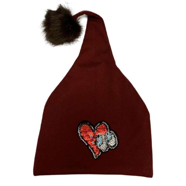 کلاه بچگانه مدل قلب رز کد 2015