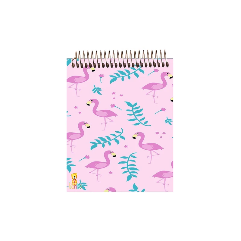 دفتر نقاشی 50 برگ بانیبو مدل فلامینگو کد 900