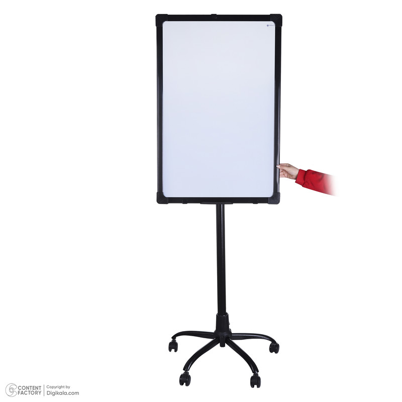 تخته وایت برد مدل آلفا سایز ۹۰*۶۰ سانتی متر به همراه پایه نگهدارنده