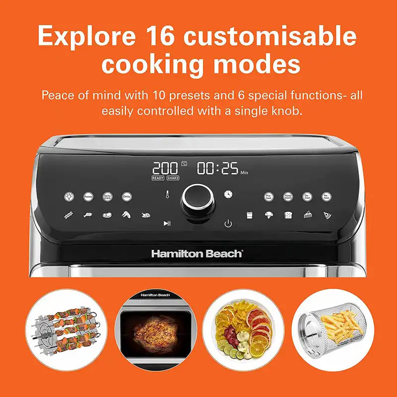 سرخ کن بدون روغن همیلتون بیچ مدل AF1212-ME