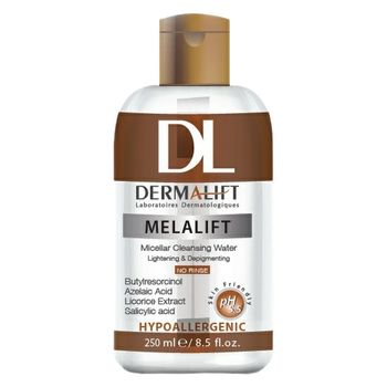 محلول پاک کننده آرایش صورت درمالیفت مدل MELALIFT حجم 250 میلی لیتر
