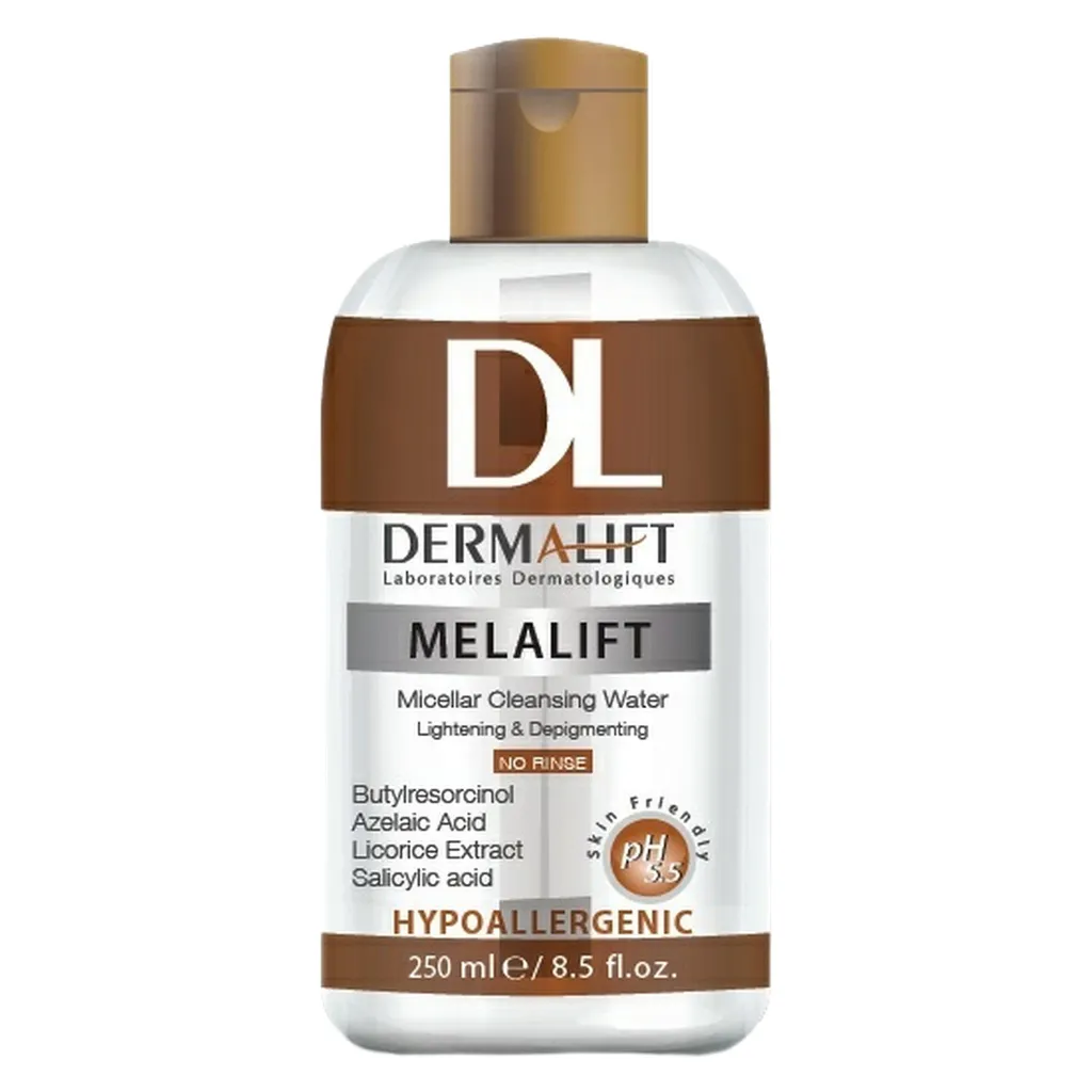 محلول پاک کننده آرایش صورت درمالیفت مدل MELALIFT حجم 250 میلی لیتر