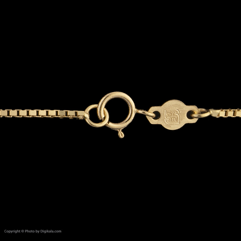 زنجیر طلا 18 عیار زنانه پرسته مدل WN1077 زنجیر طلا 18 عیار زنانه پرسته مدل WN1077