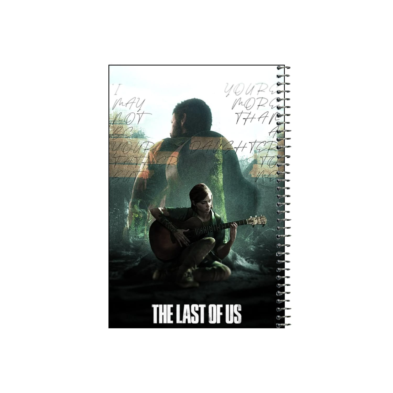 دفتر نقاشی 50 برگ سیمی مدل last of us کد 6