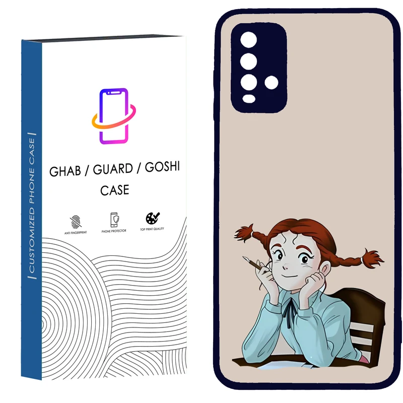 کاور قاب گارد گوشی طرح دخترانه کد - TPU - BN مناسب برای گوشی موبایل  شیائومی Redmi Note 9 4G / Redmi 9T