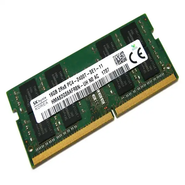 رم لپ تاپ DDR4 تک کاناله 2400 مگاهرتز CL17 اس کی هاینیکس مدل PC4-19200 ظرفیت 16 گیگابایت