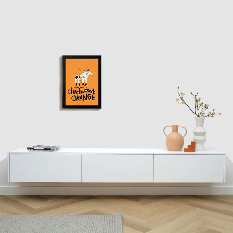 تابلو مدل فیلم پرتقال کوکی استنلی کوبریک clockwork orange stanley kubrick B260 تابلو مدل فیلم پرتقال کوکی استنلی کوبریک clockwork orange stanley kubrick B260