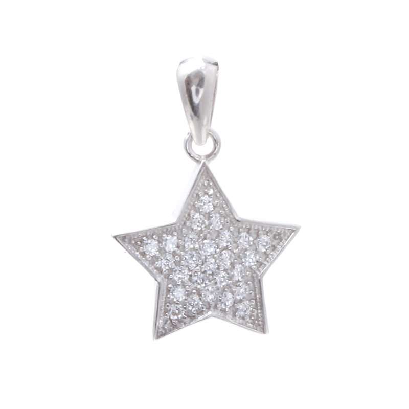 آویز گردنبند نقره زنانه مدل GTA-384 آویز گردنبند نقره زنانه مدل GTA-384